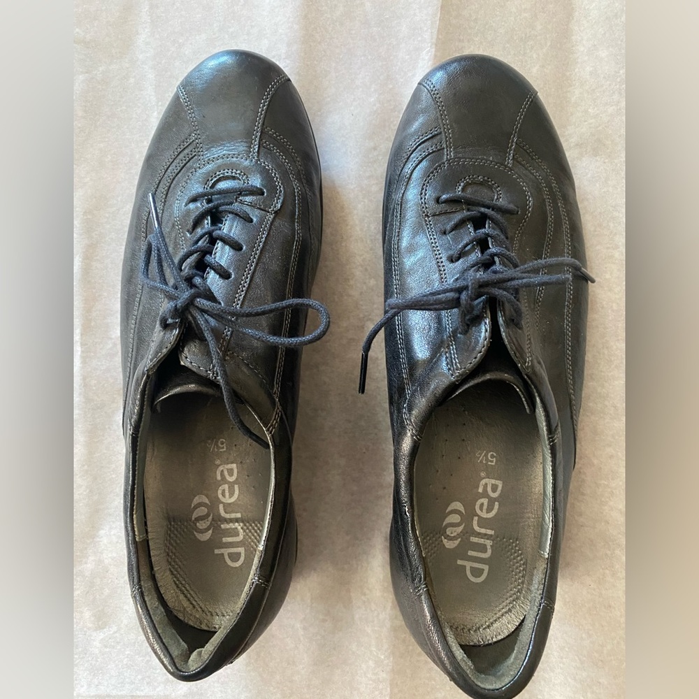 Durea calfskin Oxford loafers size 8